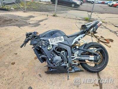 Trzecie zdjęcie samochodu z tyłu: 2008 HONDA CBR600 RR VIN:JH2PC40018M104960 - miniatura