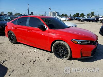 Czwarte zdjęcie samochodu z boku: 2026 HONDA CIVIC SPORT VIN:2HGFE2F55TH567638 - miniatura