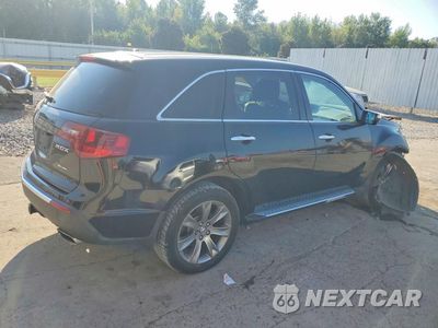 Trzecie zdjęcie samochodu z tyłu: 2010 ACURA MDX ADVANCE VIN:2HNYD2H50AH500119 - miniatura