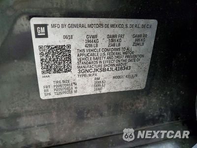 Zdjęcie 13 z 13 samochodu: 2018 CHEVROLET TRAX LS VIN:3GNCJKSB4JL416343 - miniatura