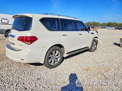 Trzecie zdjęcie samochodu z tyłu: 2011 INFINITI QX56 BASE VIN:JN8AZ2ND5B9701623 - miniatura