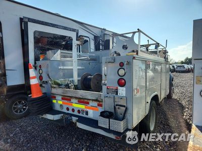 Trzecie zdjęcie samochodu z tyłu: 2008 FORD F450 SUPER DUTY BUCKET TRUCK VIN:1FD4F46Y68EC94163 - miniatura