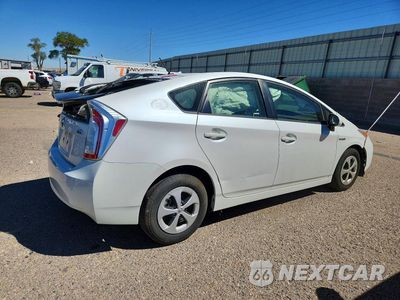 Trzecie zdjęcie samochodu z tyłu: 2014 TOYOTA PRIUS TWO VIN:JTDKN3DU8E1765404 - miniatura