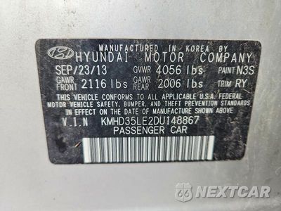 Zdjęcie 12 z 12 samochodu: 2013 HYUNDAI ELANTRA GT BASE VIN:KMHD35LE2DU148867 - miniatura