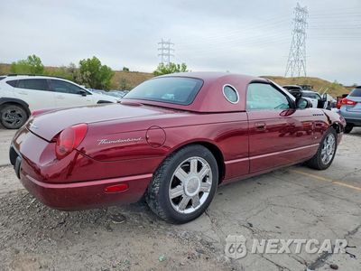 Trzecie zdjęcie samochodu z tyłu: 2004 FORD THUNDERBIRD VIN:1FAHP60A34Y102416 - miniatura