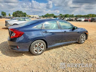 Trzecie zdjęcie samochodu z tyłu: 2017 HONDA CIVIC LX VIN:19XFC2F52HE065936 - miniatura