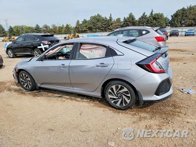 Drugie zdjęcie samochodu z przodu: 2019 HONDA CIVIC LX VIN:SHHFK7H31KU221721 - miniatura