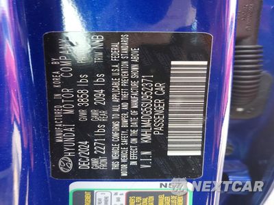 Zdjęcie 13 z 13 samochodu: 2025 HYUNDAI ELANTRA SEL SPORT VIN:KMHLM4DG5SU952371 - miniatura