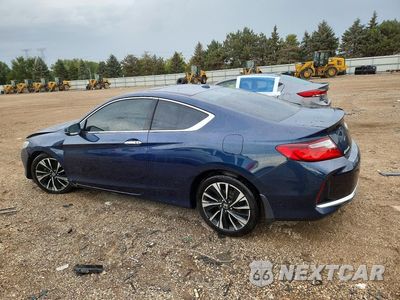 Drugie zdjęcie samochodu z przodu: 2017 HONDA ACCORD EXL VIN:1HGCT1B85HA000645 - miniatura