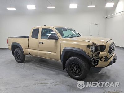 Czwarte zdjęcie samochodu z boku: 2020 TOYOTA TACOMA SR V6 VIN:3TYSZ5AN2LT002201 - miniatura