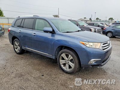Czwarte zdjęcie samochodu z boku: 2011 TOYOTA HIGHLANDER LIMITED VIN:5TDDK3EH7BS075905 - miniatura