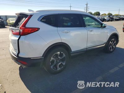 Trzecie zdjęcie samochodu z tyłu: 2019 HONDA CR-V TOURING VIN:JHLRW2H92KX006805 - miniatura