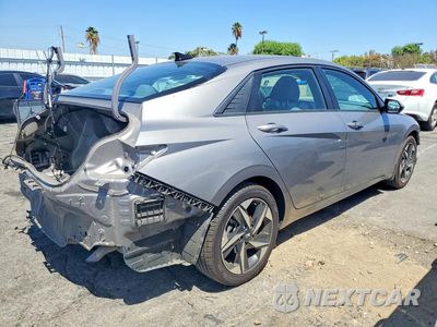 Trzecie zdjęcie samochodu z tyłu: 2023 HYUNDAI ELANTRA SEL VIN:KMHLS4AG9PU402110 - miniatura
