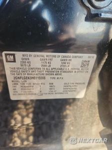Zdjęcie 13 z 13 samochodu: 2017 CHEVROLET EQUINOX PREMIER VIN:2GNFLGEK0H6115566 - miniatura