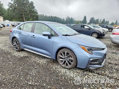 Czwarte zdjęcie samochodu z boku: 2022 TOYOTA COROLLA SE VIN:JTDM4MCE4NJ092512 - miniatura