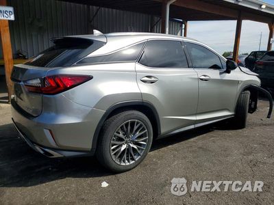 Trzecie zdjęcie samochodu z tyłu: 2018 LEXUS RX 350 F SPORT VIN:2T2BZMCA5JC166141 - miniatura
