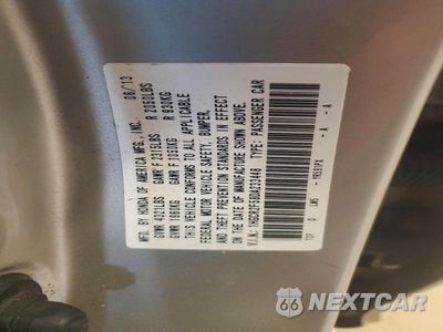 Zdjęcie 12 z 12 samochodu: 2013 HONDA ACCORD SPORT VIN:1HGCR2F58DA233448 - miniatura