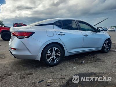 Trzecie zdjęcie samochodu z tyłu: 2021 NISSAN SENTRA SV VIN:3N1AB8CV5MY291064 - miniatura