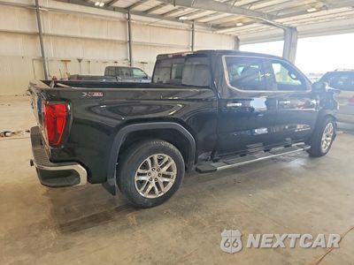 Trzecie zdjęcie samochodu z tyłu: 2021 GMC SIERRA SLT VIN:3GTU9DED8MG221471 - miniatura