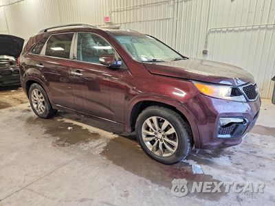 Czwarte zdjęcie samochodu z boku: 2011 KIA SORENTO SX VIN:5XYKW4A27BG163272 - miniatura