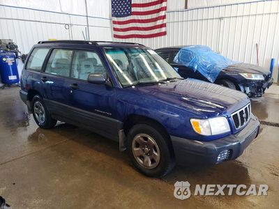 Czwarte zdjęcie samochodu z boku: 2001 SUBARU FORESTER L VIN:JF1SF63501H759015 - miniatura