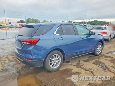 Trzecie zdjęcie samochodu z tyłu: 2024 CHEVROLET EQUINOX LT VIN:3GNAXKEG1RL124657 - miniatura