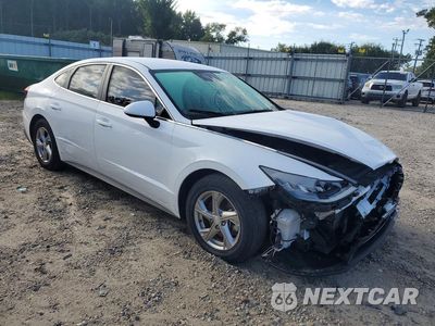Czwarte zdjęcie samochodu z boku: 2022 HYUNDAI SONATA SE VIN:5NPEG4JA2NH145874 - miniatura