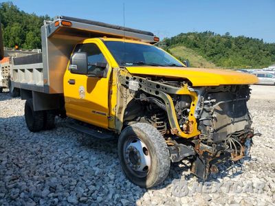 Czwarte zdjęcie samochodu z boku: 2019 FORD F550 SUPER DUTY DUMP TRUCK VIN:1FDUF5HT6KEC37167 - miniatura