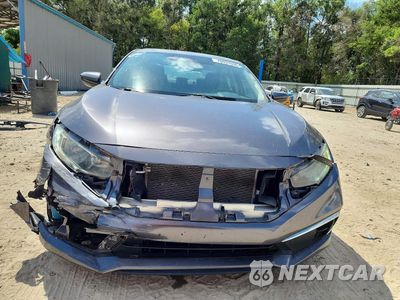 Piąte zdjęcie samochodu w środku: 2019 HONDA CIVIC LX VIN:19XFC2F69KE030388 - miniatura