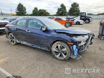 Czwarte zdjęcie samochodu z boku: 2016 HONDA CIVIC TOURING VIN:19XFC1F91GE041221 - miniatura