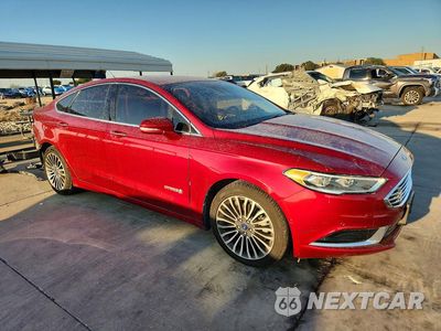 Czwarte zdjęcie samochodu z boku: 2018 FORD FUSION SE HYBRID VIN:3FA6P0LU0JR271832 - miniatura
