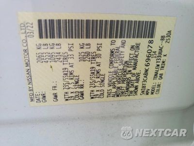 Zdjęcie 14 z 14 samochodu: 2022 NISSAN ROGUE SL VIN:5N1BT3CA8NC696078 - miniatura