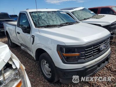 Czwarte zdjęcie samochodu z boku: 2024 FORD F150 XL VIN:1FTMF1KP3RKE47665 - miniatura