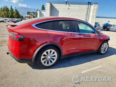 Trzecie zdjęcie samochodu z tyłu: 2016 TESLA MODEL X VIN:5YJXCAE21GF002941 - miniatura