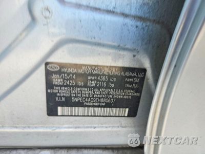Zdjęcie 12 z 12 samochodu: 2014 HYUNDAI SONATA SE VIN:5NPEC4AC9EH880607 - miniatura