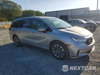 Czwarte zdjęcie samochodu z boku: 2024 HONDA ODYSSEY EXL VIN:5FNRL6H68RB005195 - miniatura