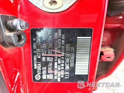 Zdjęcie 12 z 12 samochodu: 2016 HYUNDAI ACCENT SE VIN:KMHCT4AE2GU116899 - miniatura