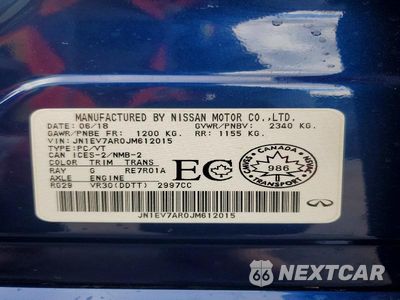Zdjęcie 12 z 12 samochodu: 2018 INFINITI Q50 3.0T LUXE VIN:JN1EV7AR0JM612015 - miniatura