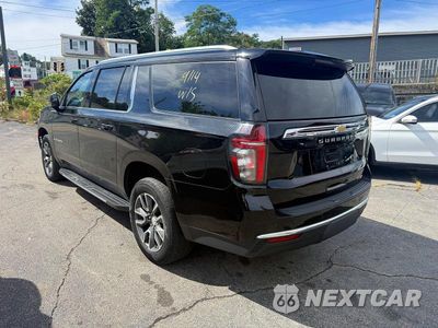 Drugie zdjęcie samochodu z przodu: 2022 CHEVROLET SUBURBAN K1500 LT VIN:1GNSKCKD6NR167560 - miniatura