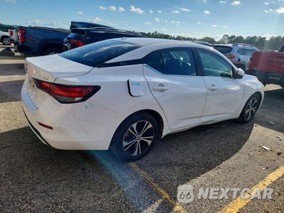Trzecie zdjęcie samochodu z tyłu: 2021 NISSAN SENTRA SV VIN:3N1AB8CV4MY206554 - miniatura