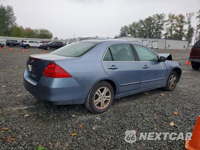 Trzecie zdjęcie samochodu z tyłu: 2007 HONDA ACCORD EX VIN:1HGCM56787A005116 - miniatura