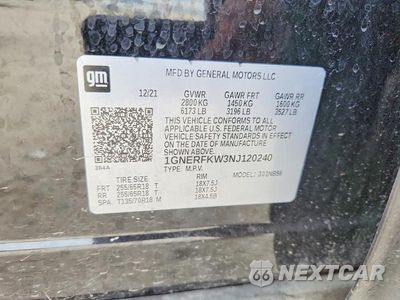 Zdjęcie 13 z 13 samochodu: 2022 CHEVROLET TRAVERSE LS VIN:1GNERFKW3NJ120240 - miniatura