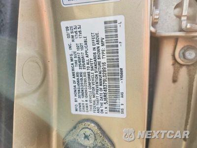 Zdjęcie 13 z 13 samochodu: 2009 HONDA CR-V LX VIN:5J6RE48379L028916 - miniatura