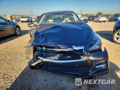 Piąte zdjęcie samochodu w środku: 2015 INFINITI Q50 PREMIUM VIN:JN1BV7AR6FM396777 - miniatura