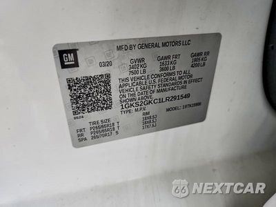 Zdjęcie 12 z 12 samochodu: 2020 GMC YUKON XL K1500 SLT VIN:1GKS2GKC1LR291549 - miniatura