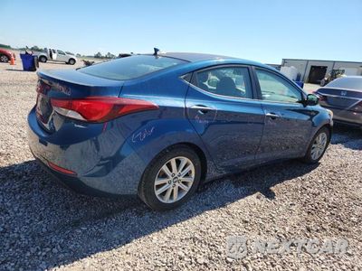 Trzecie zdjęcie samochodu z tyłu: 2014 HYUNDAI ELANTRA SE VIN:KMHDH4AE2EU083180 - miniatura