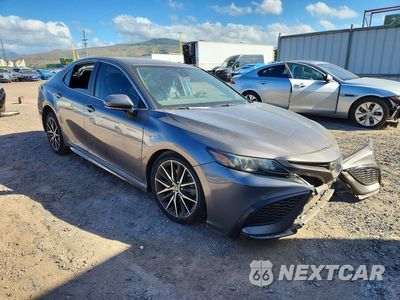 Czwarte zdjęcie samochodu z boku: 2021 TOYOTA CAMRY SE VIN:4T1T11AK3MU440790 - miniatura