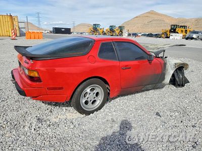 Trzecie zdjęcie samochodu z tyłu: 1986 PORSCHE 944 TURBO VIN:WP0AA0957GN150121 - miniatura