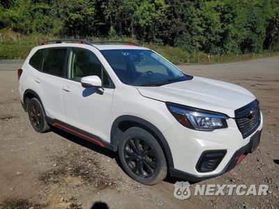 Czwarte zdjęcie samochodu z boku: 2020 SUBARU FORESTER SPORT VIN:JF2SKALC8LH491925 - miniatura