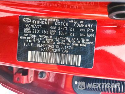 Zdjęcie 12 z 12 samochodu: 2024 HYUNDAI VENUE SEL VIN:KMHRC8A31RU301674 - miniatura